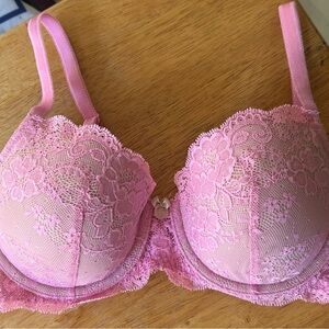 Victoria Secret Dream Angels lined Demi Bra Size 34D
